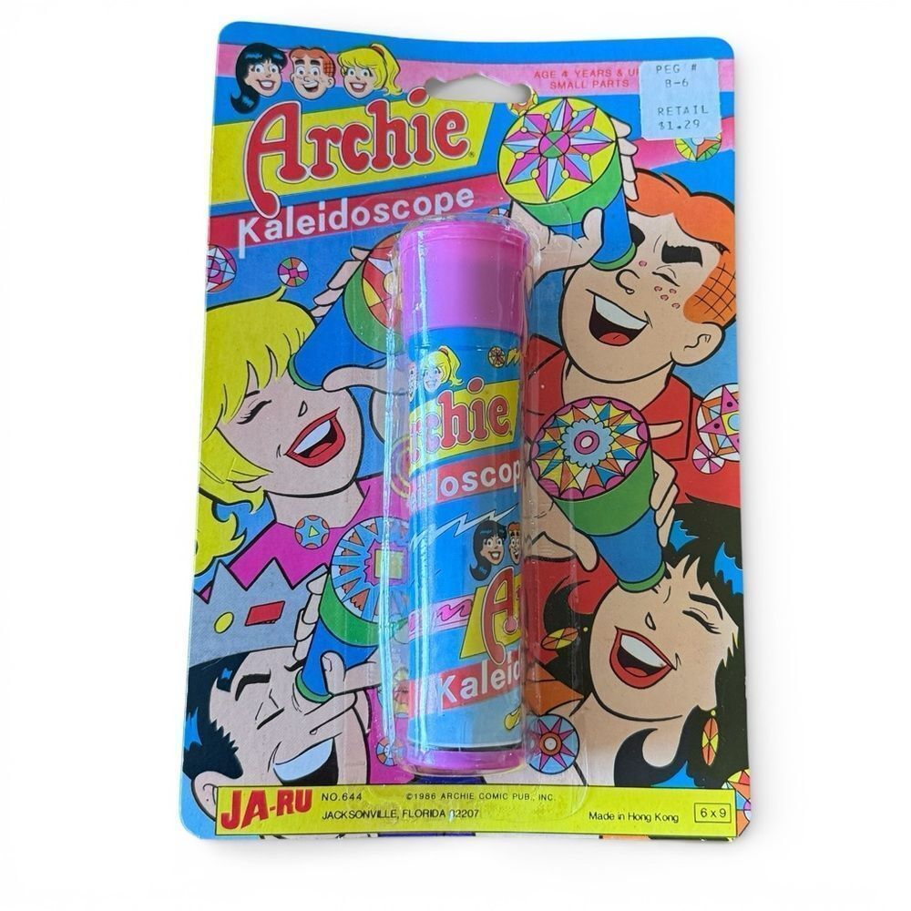 NWT Deadstock ARCHIE Kaleidoscope 1986 Ja-Ru #644 Hong Kong Sealed
